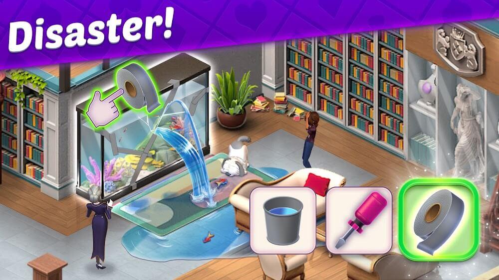 Solitaire Story - Avas Manor Screenshot 1