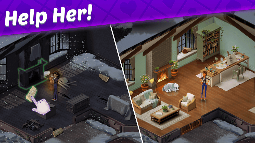 Solitaire Story - Avas Manor Screenshot 5