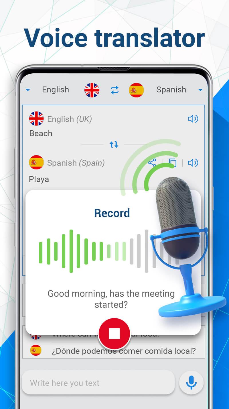 AI Voice Translator Translate Screenshot 1