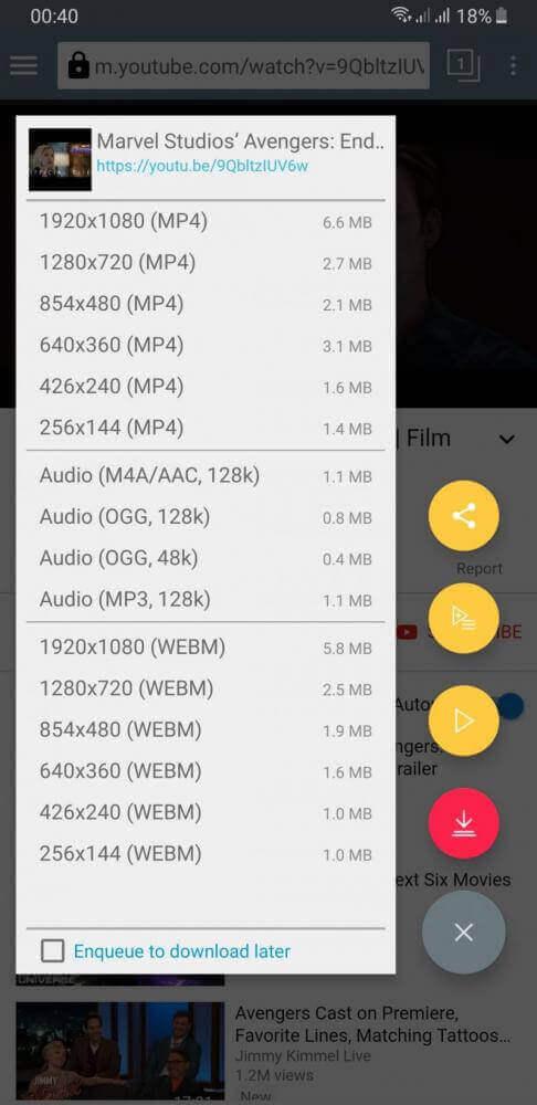 Tubemate Screenshot 1