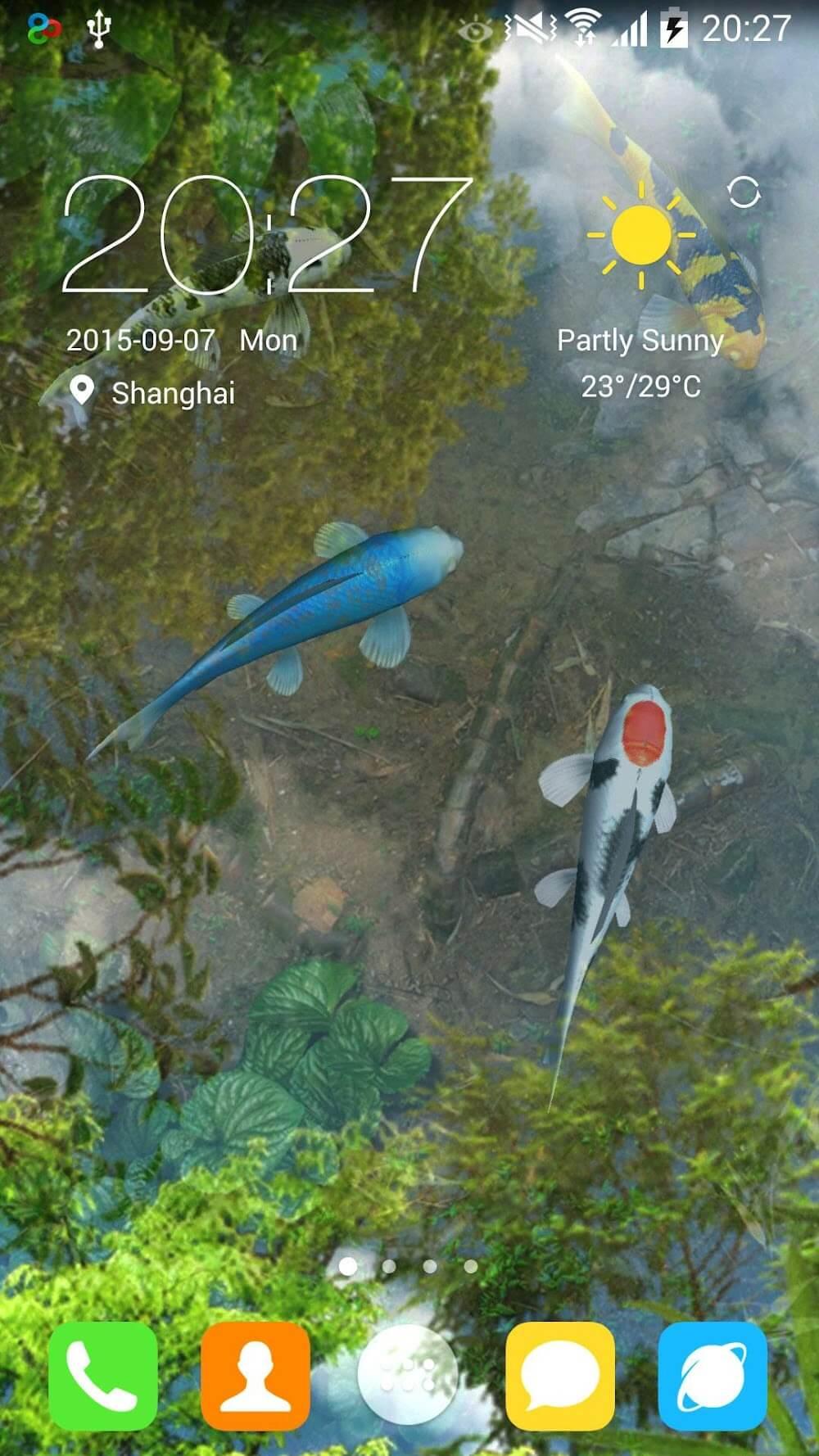 Water Garden Live Wallpaper Screenshot 6