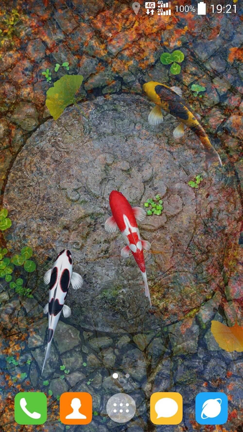 Water Garden Live Wallpaper Screenshot 2