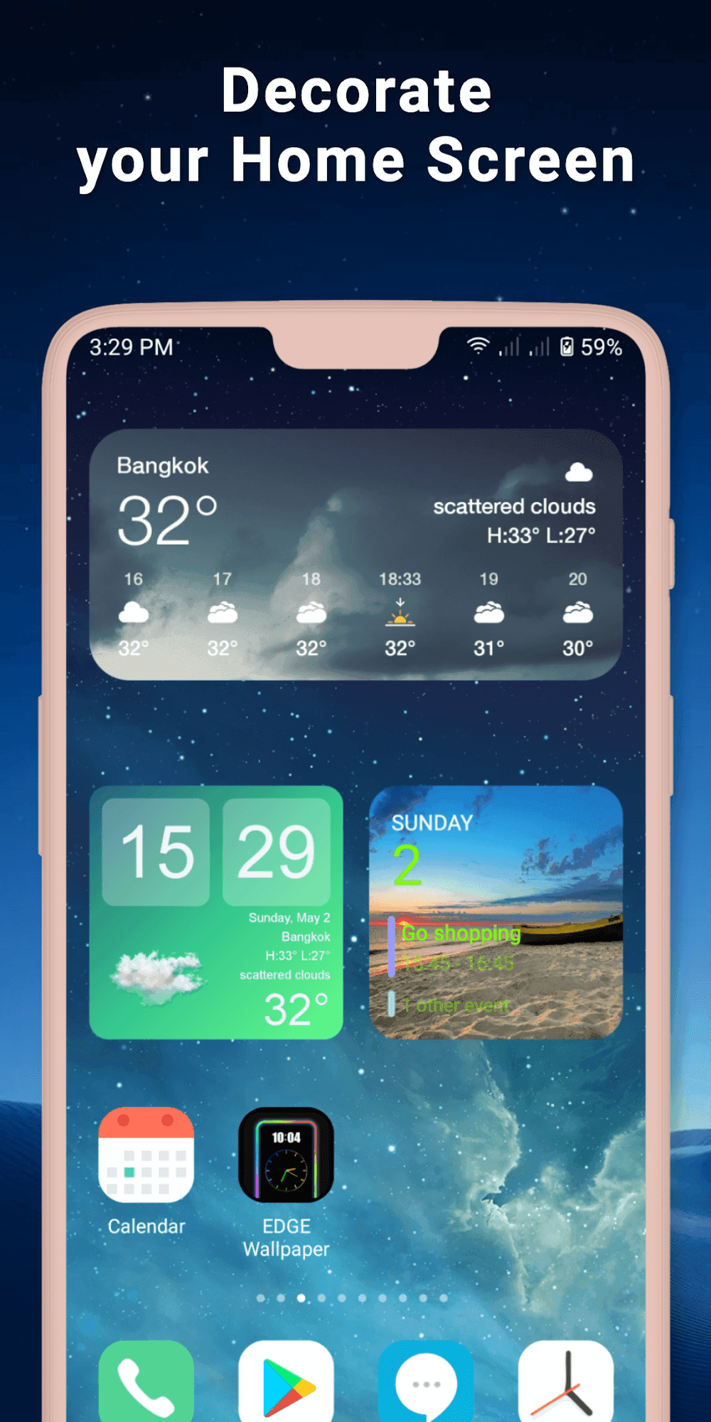 Widgets iOS 15 - Color Widgets Screenshot 1