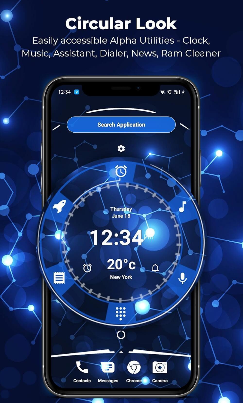 Alpha Hybrid Launcher Screenshot 1