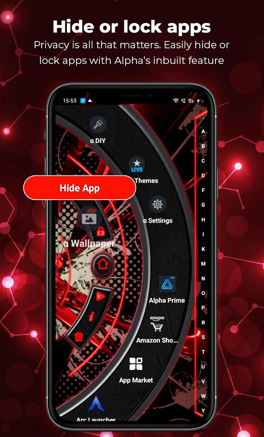 Alpha Hybrid Launcher Screenshot 3