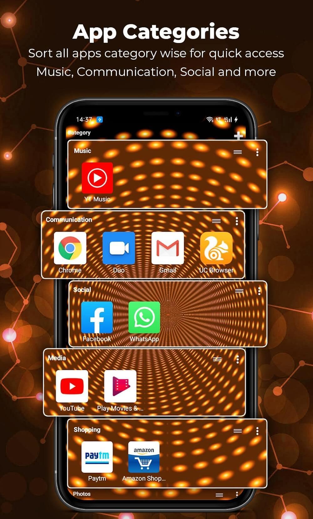 Alpha Hybrid Launcher Screenshot 4
