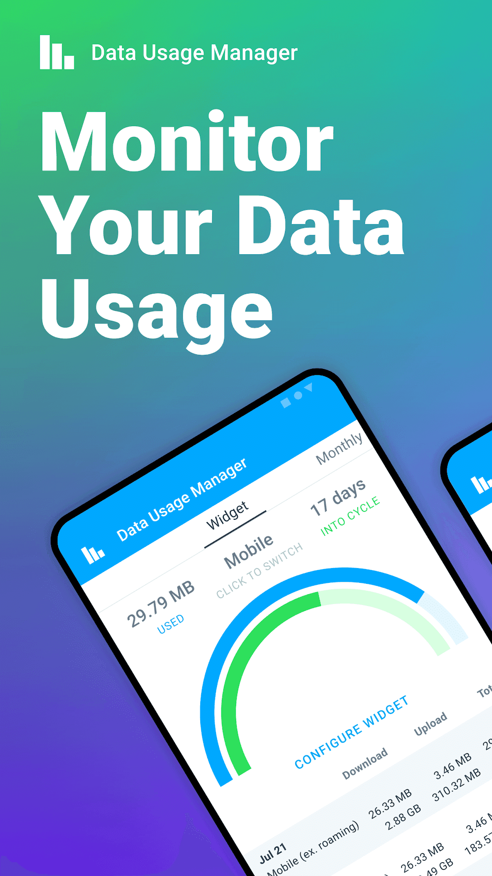 Data Usage Manager Screenshot 1