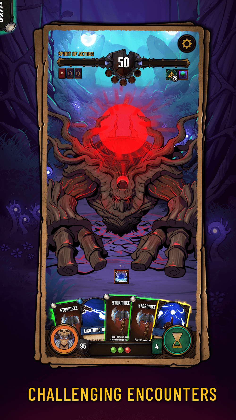 Dawncaster: Deckbuilding RPG Screenshot 2