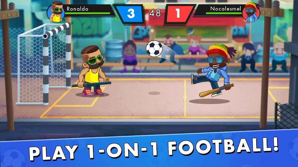 Street Football (Head Strike) Screenshot 1