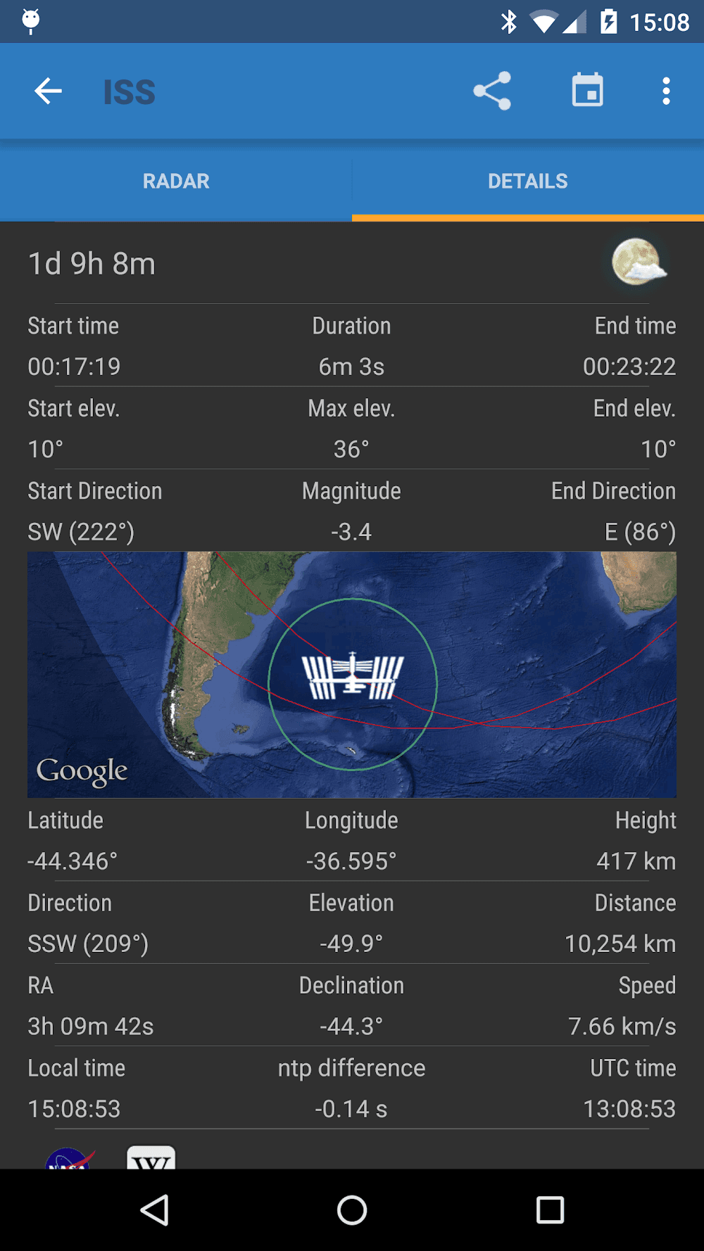 ISS Detector Pro Screenshot 4