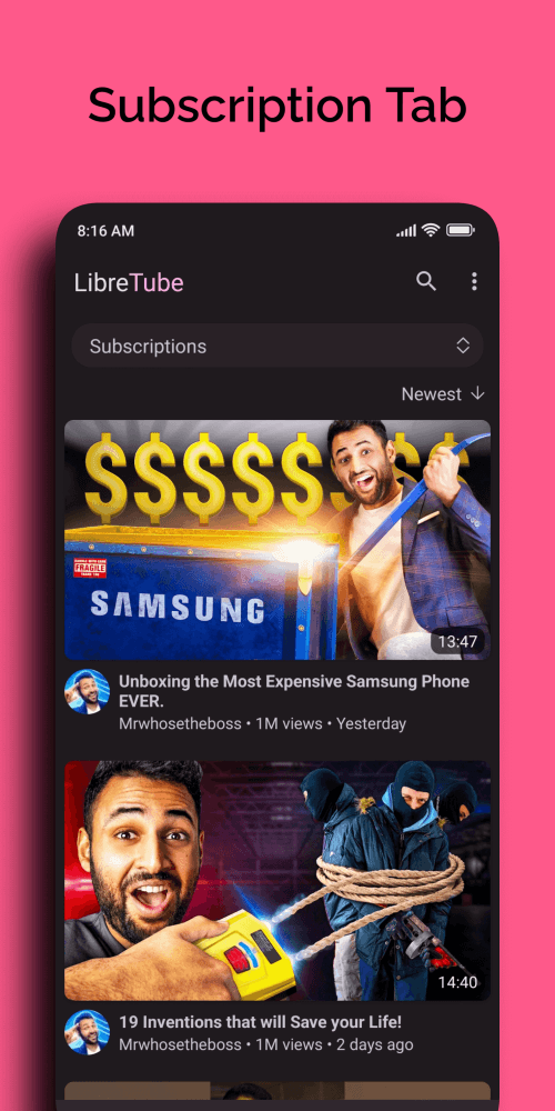 LibreTube Screenshot 2