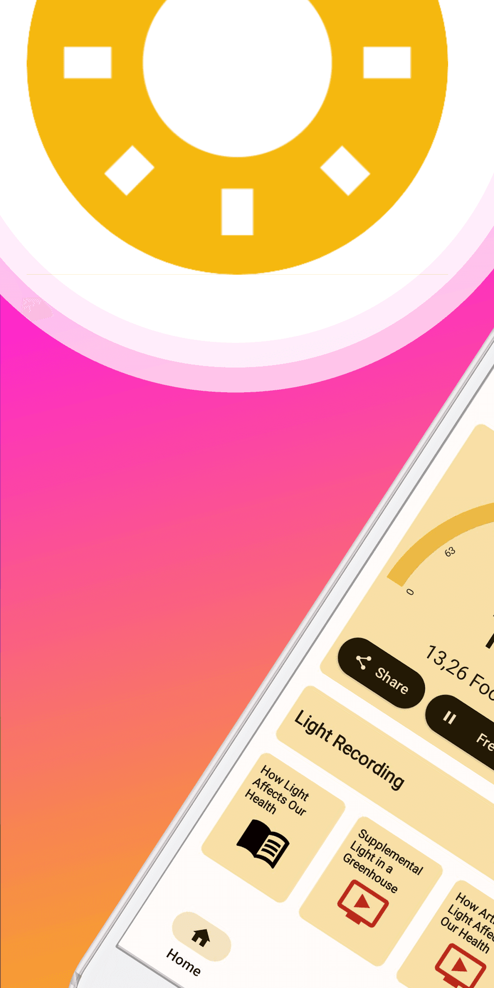 Lux Light Meter Photometer PRO Screenshot 1