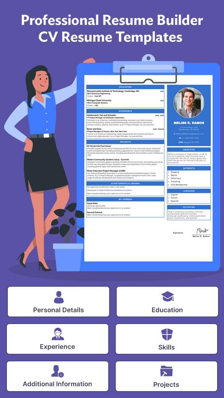Professional Resume Builder Screenshot 2