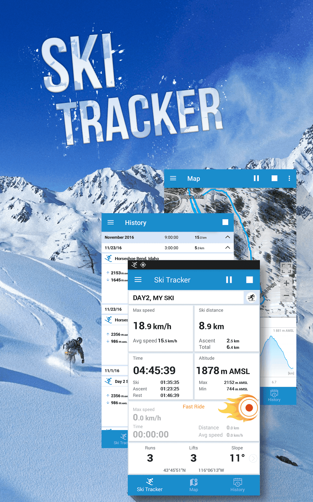 Ski Tracker Screenshot 3