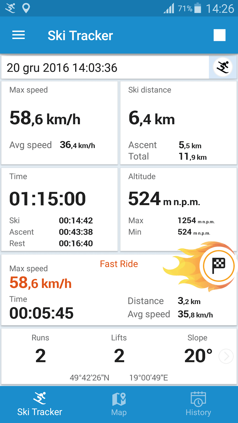 Ski Tracker Screenshot 6