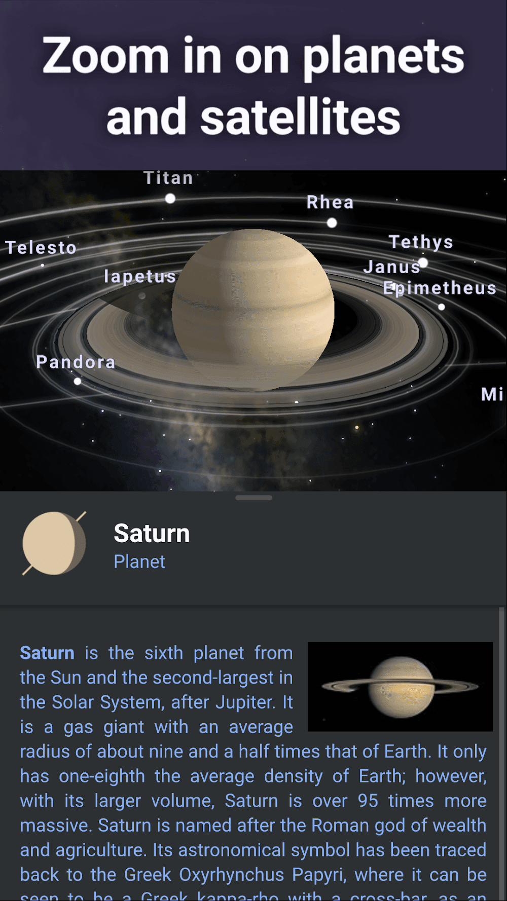 Stellarium Plus Screenshot 3