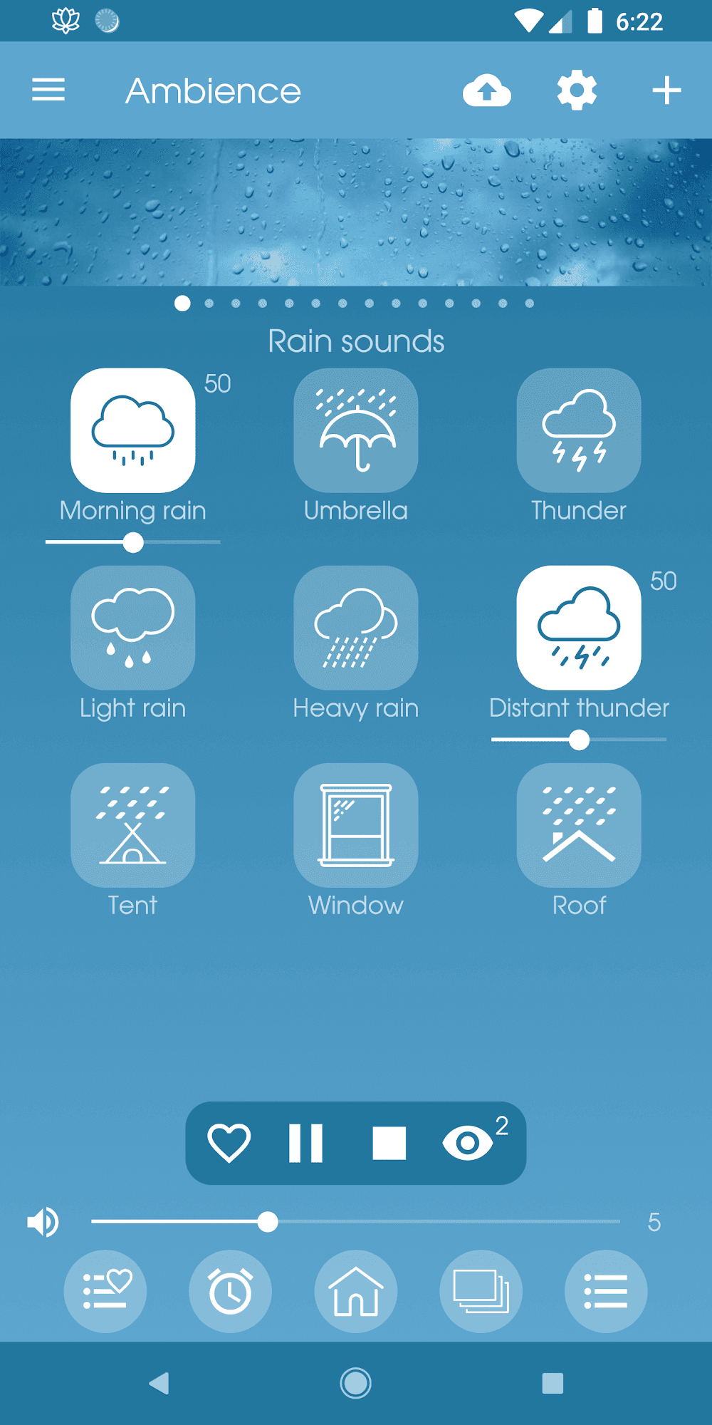 Ambience: sleeping sounds Screenshot 1