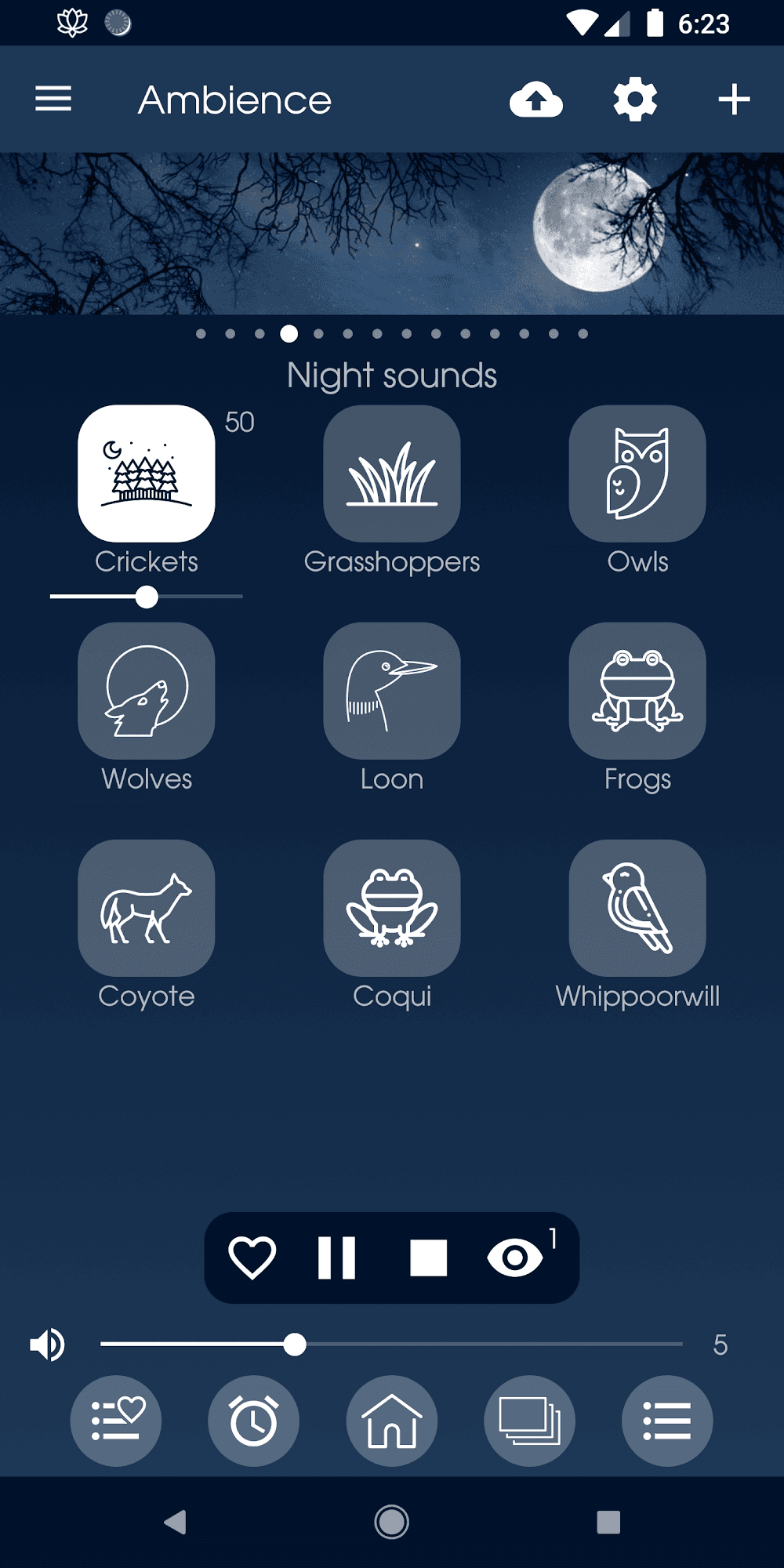 Ambience: sleeping sounds Screenshot 3