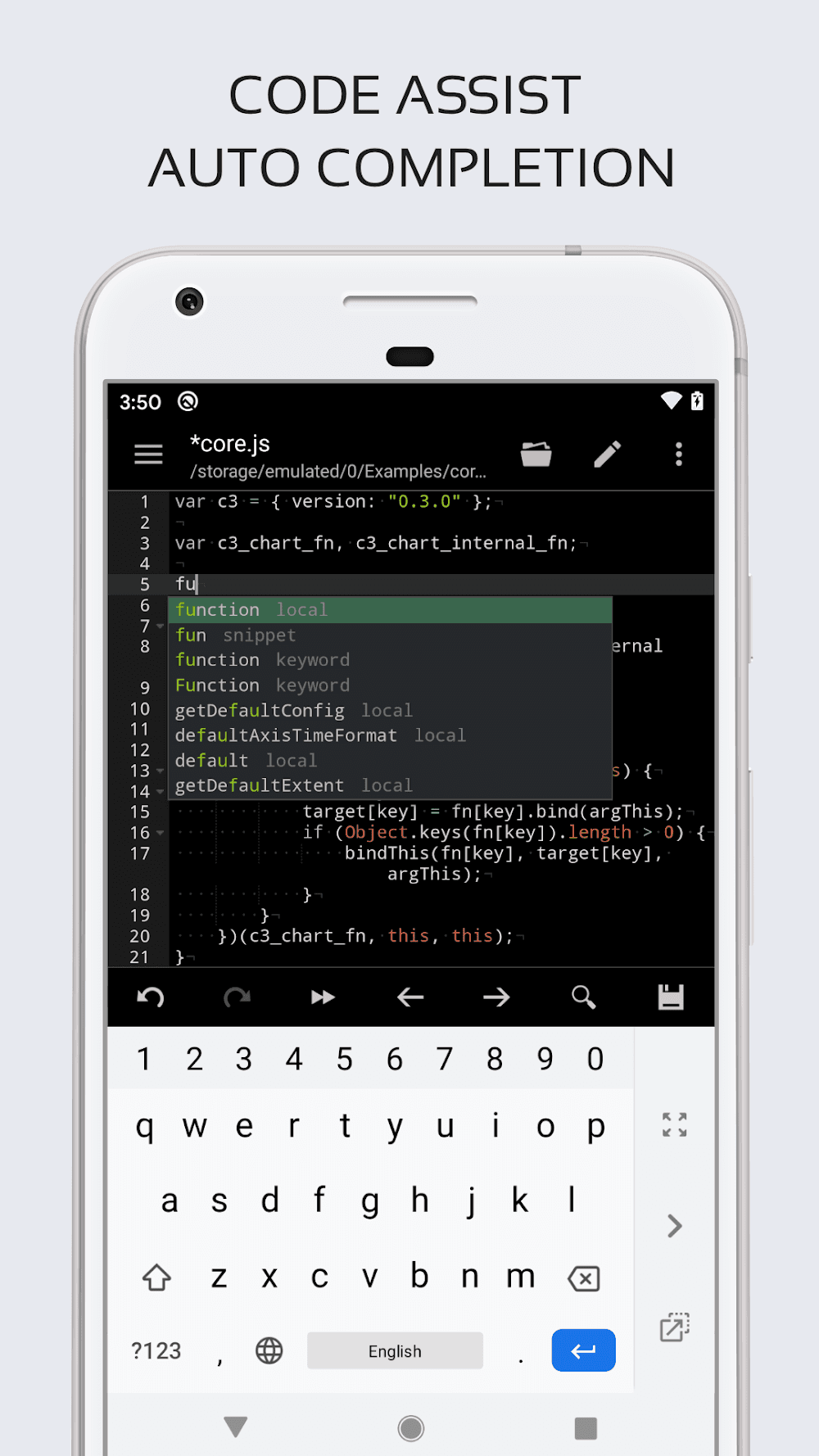 Code Editor Screenshot 6