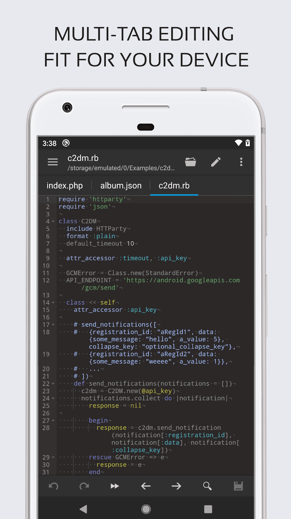 Code Editor Screenshot 5