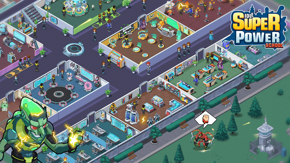 Idle Superpower School Screenshot 3