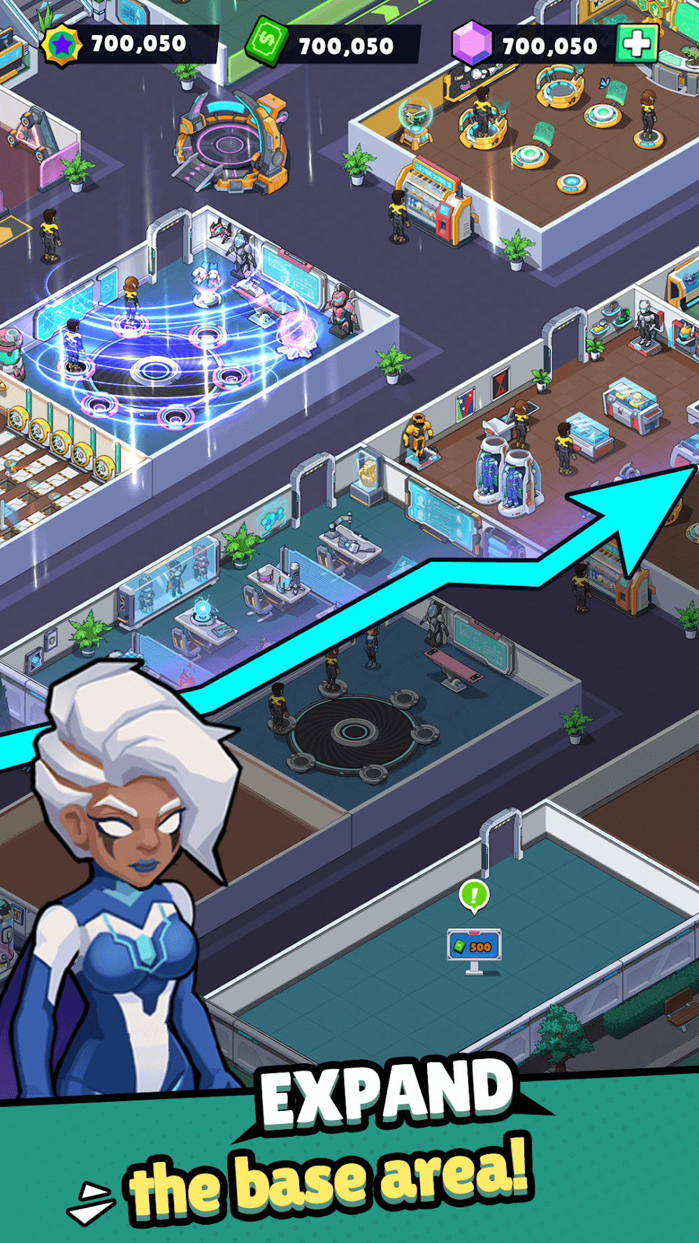 Idle Superpower School Screenshot 5
