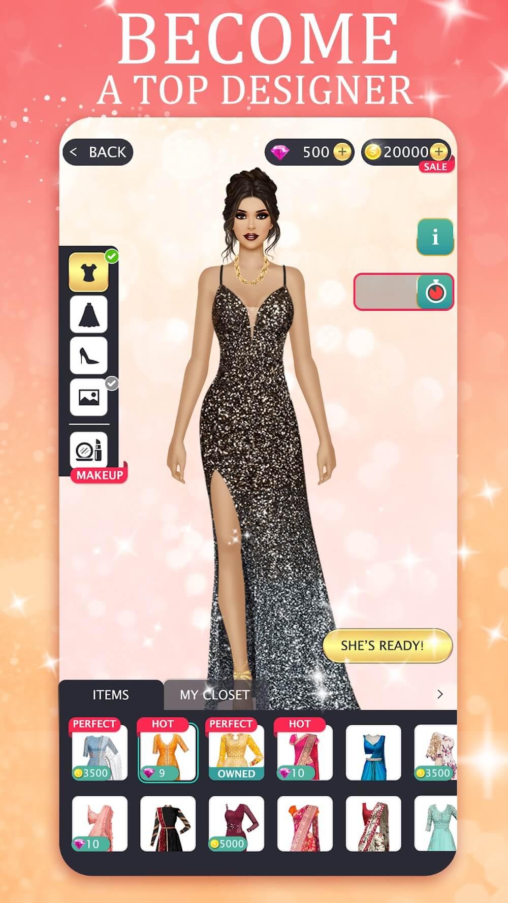 Indian Fashion Dressup Stylist Screenshot 6