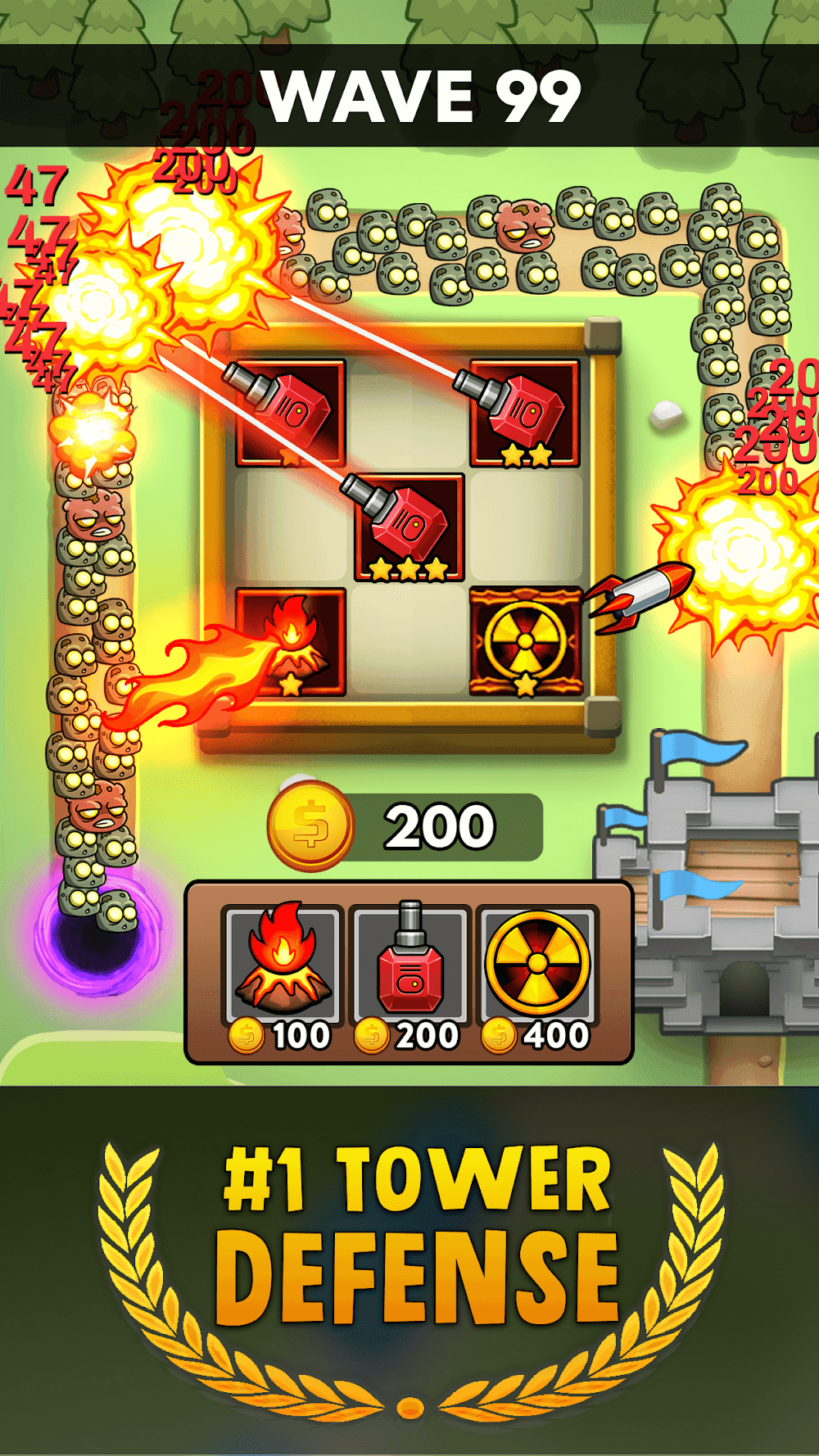 Merge Clash: TD Battles 2 Screenshot 5