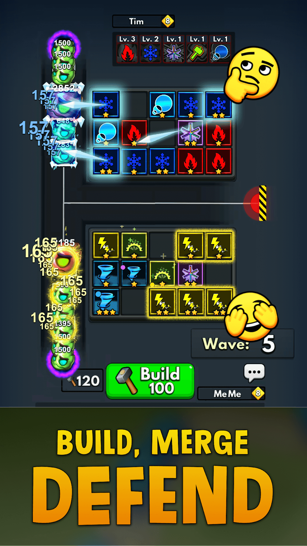 Merge Clash: TD Battles 2 Screenshot 4