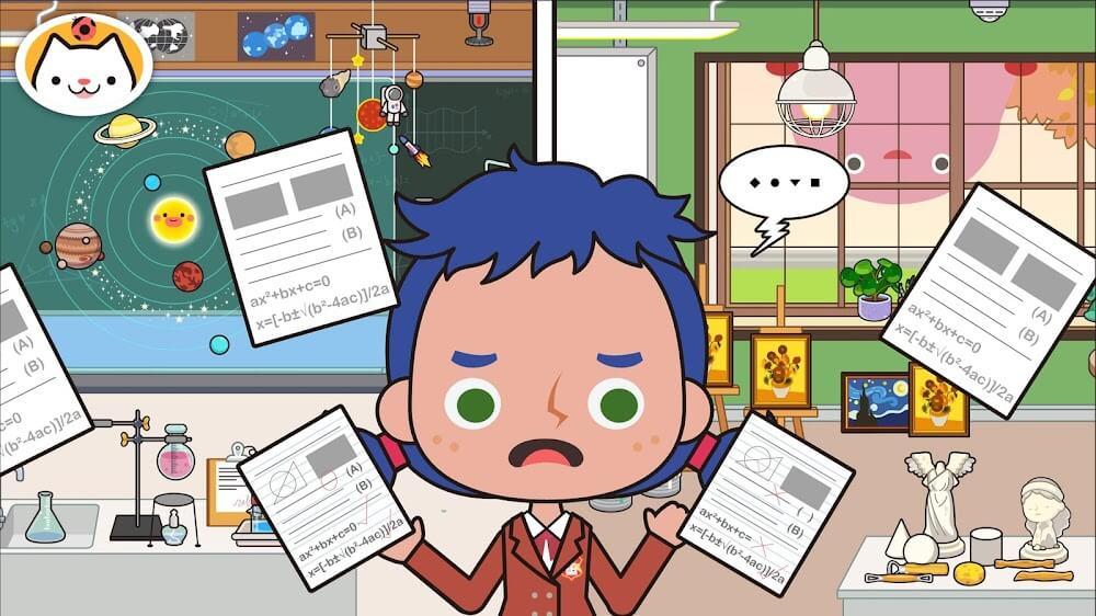 Miga Town: My School Screenshot 6