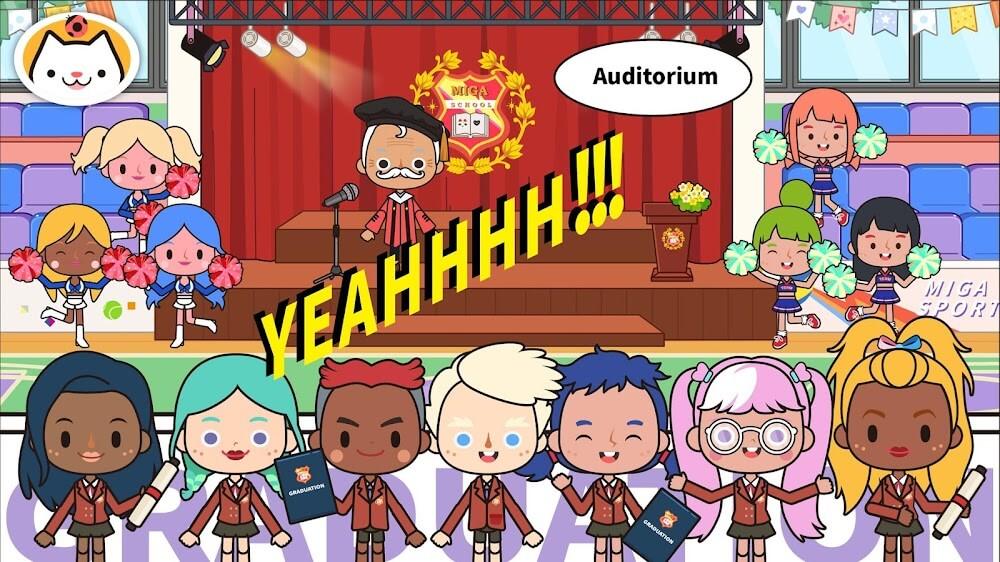 Miga Town: My School Screenshot 5