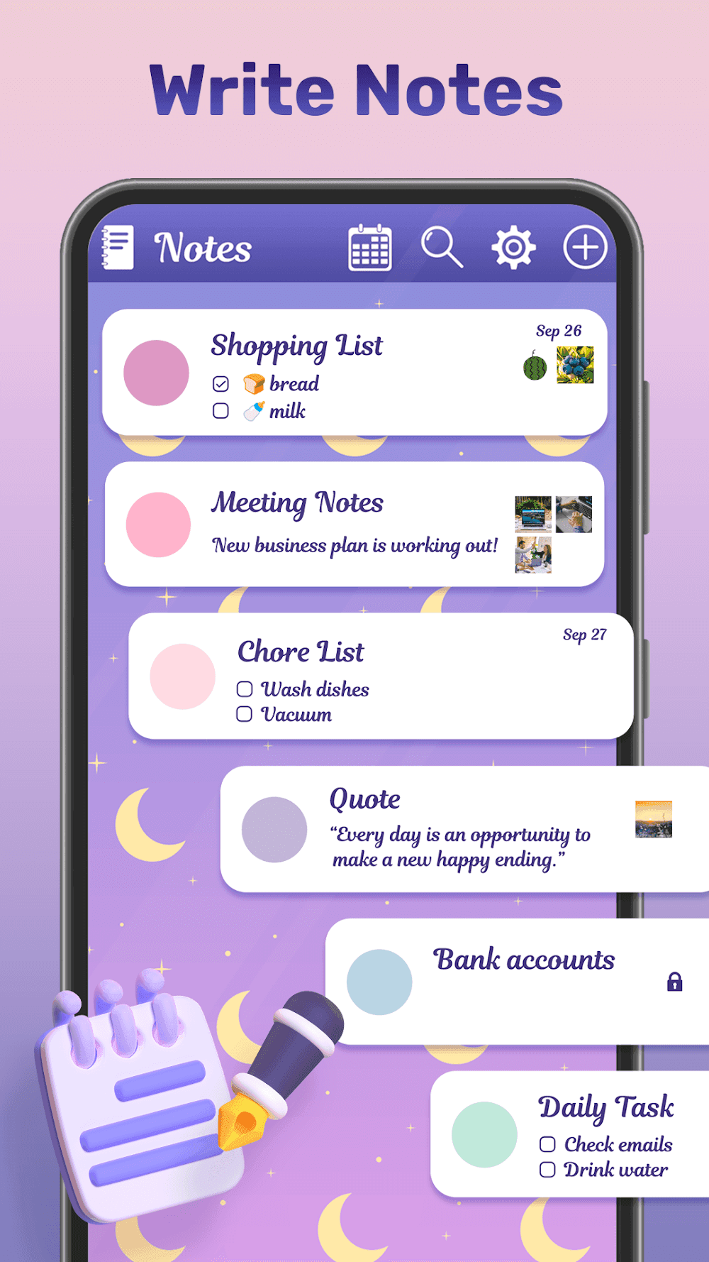 My Color Note Screenshot 1