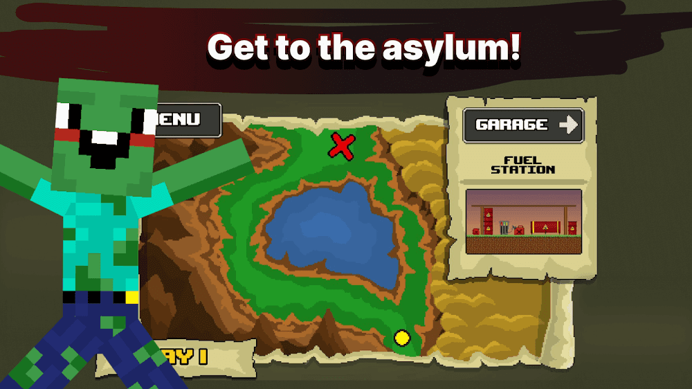 Noob: Up Hill Racing Screenshot 2