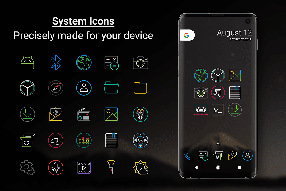Outline Icons - Icon Pack Screenshot 5