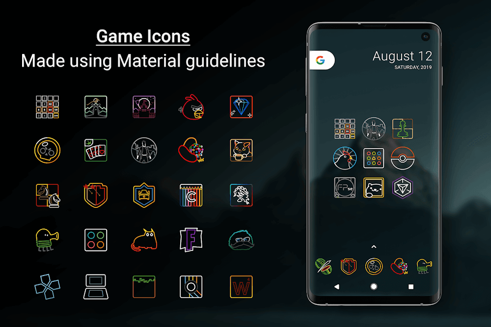 Outline Icons - Icon Pack Screenshot 6