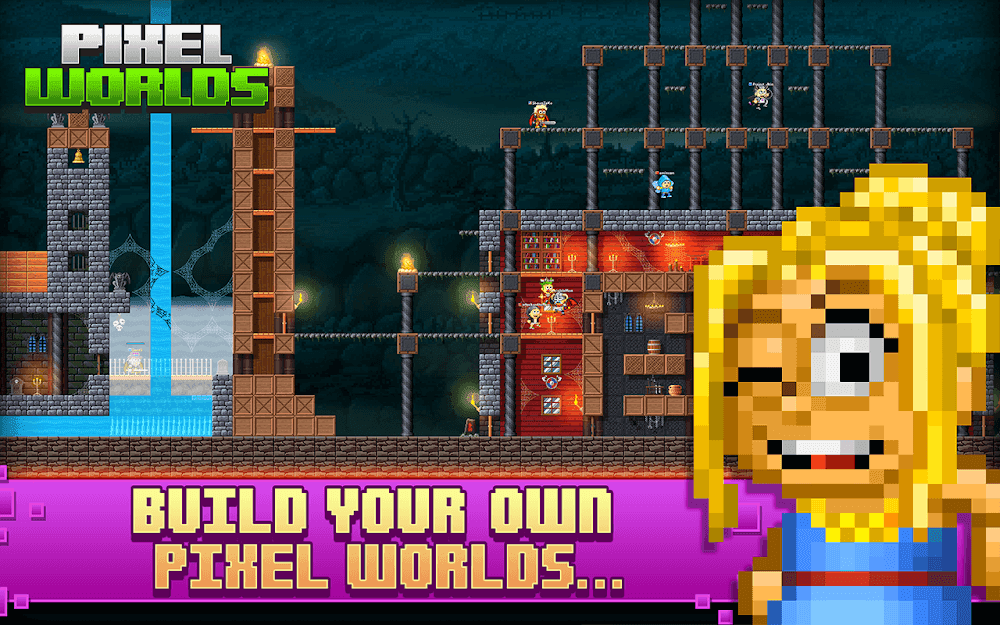 Pixel Worlds: MMO Sandbox Screenshot 4