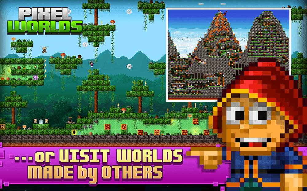 Pixel Worlds: MMO Sandbox Screenshot 5