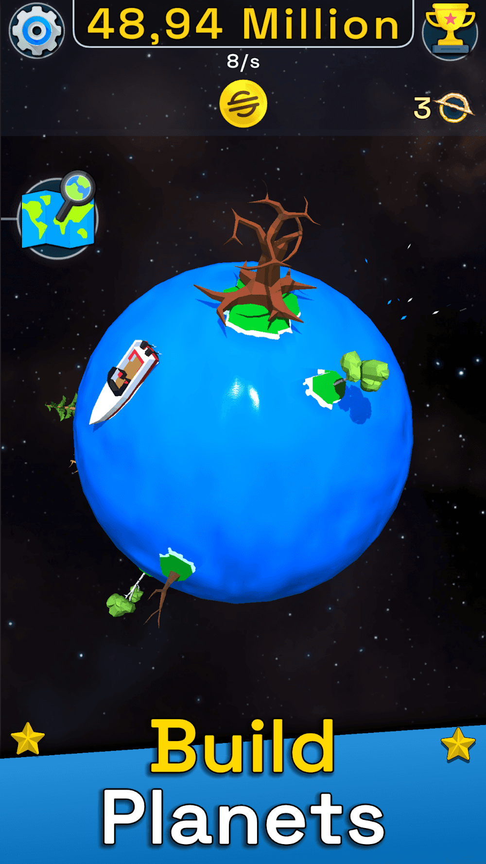 Planet Evolution: Idle Clicker Screenshot 1