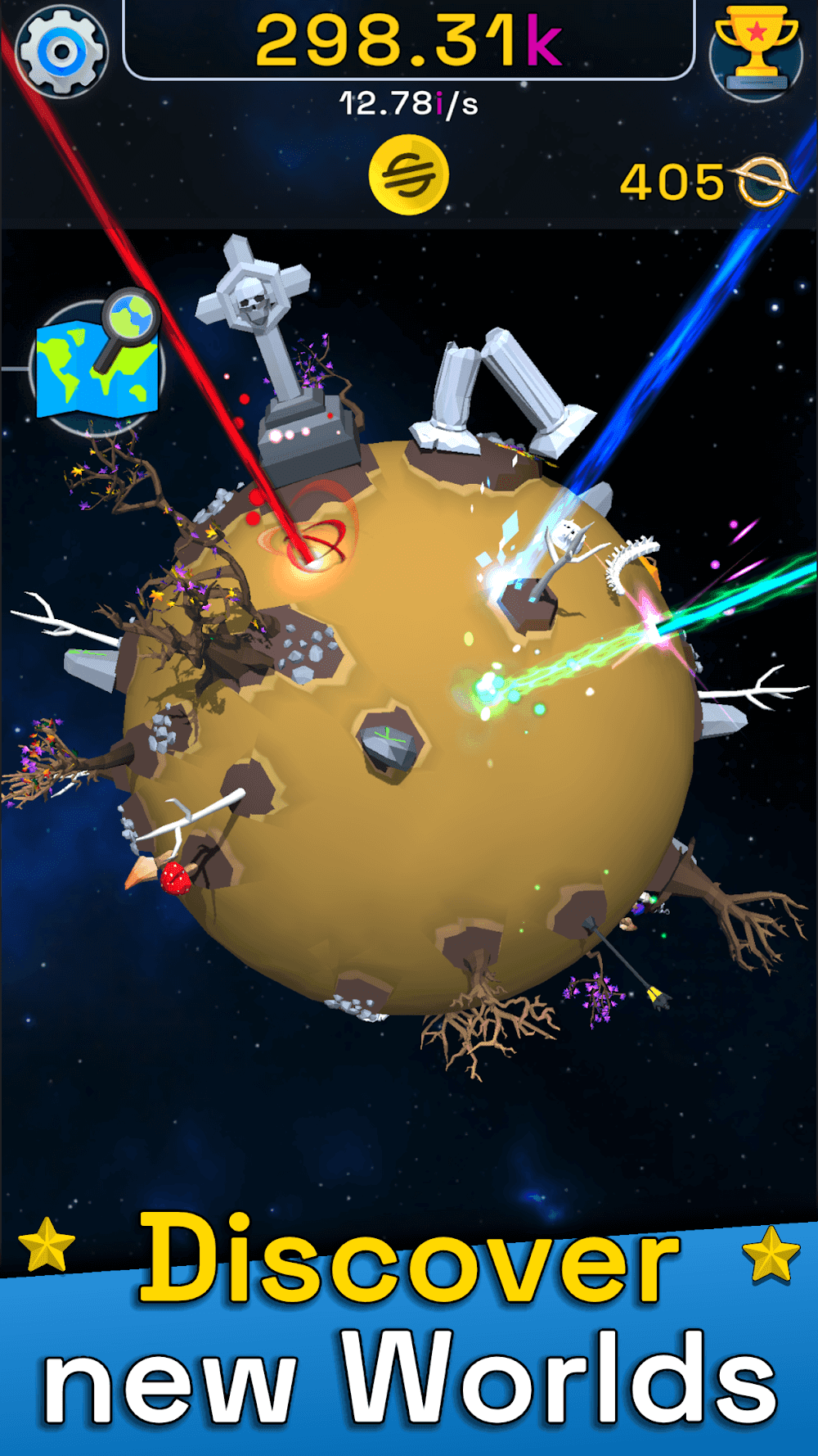Planet Evolution: Idle Clicker Screenshot 2