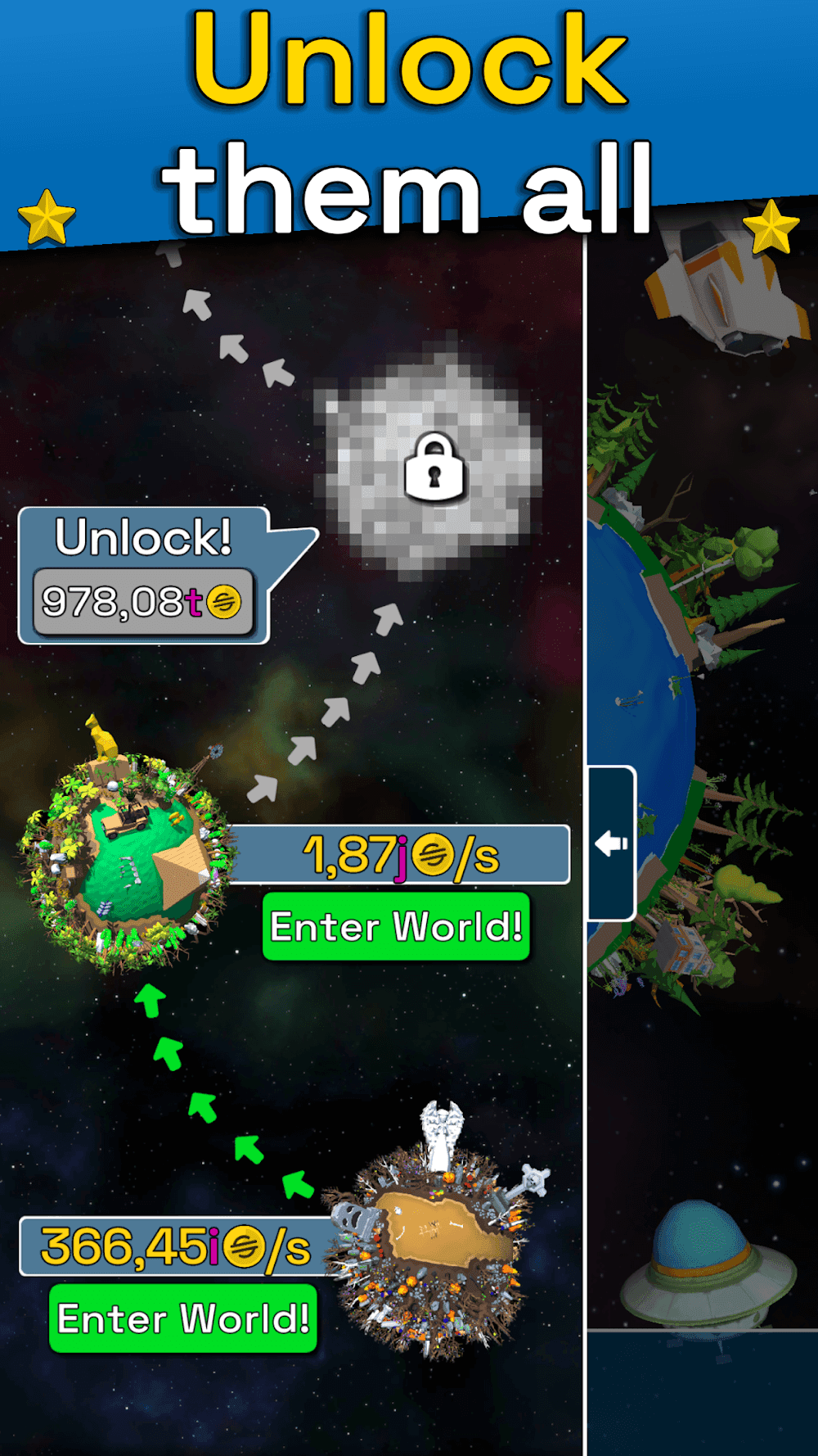 Planet Evolution: Idle Clicker Screenshot 4