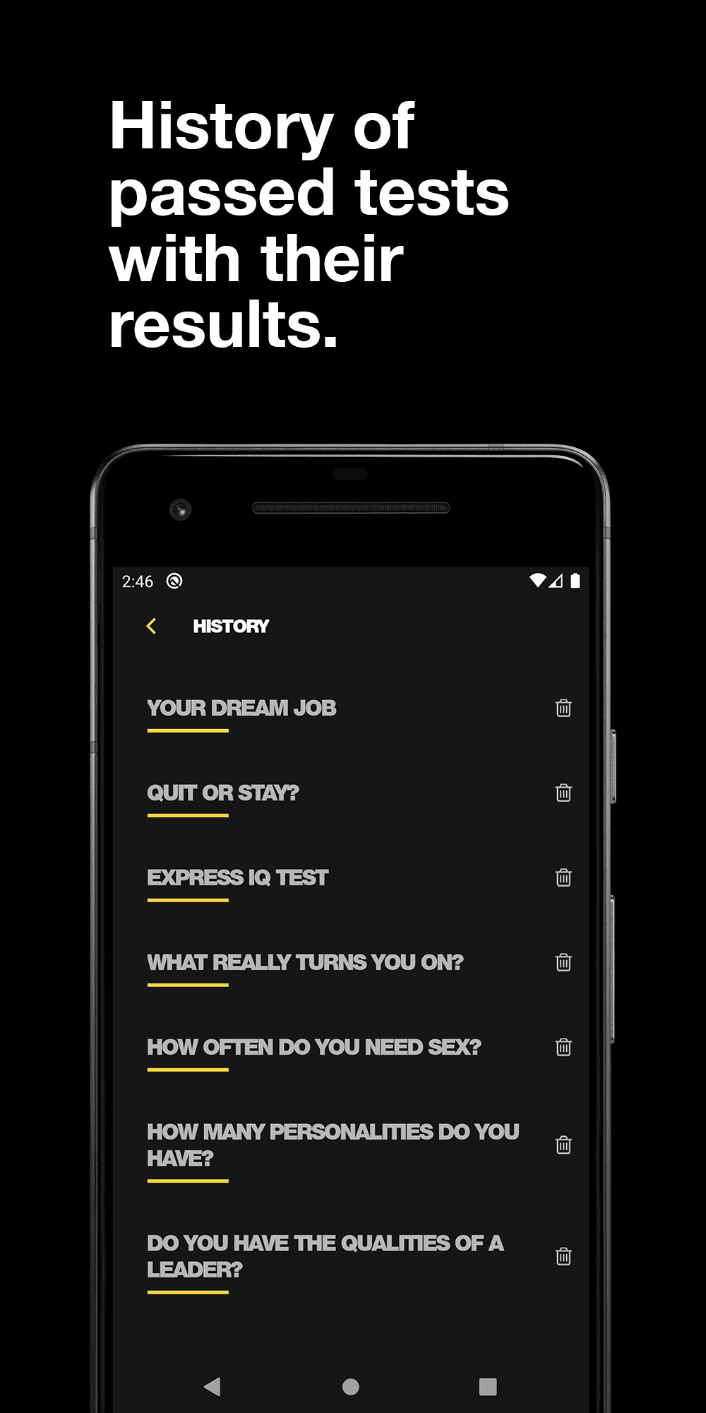 Psychological Tests Screenshot 5