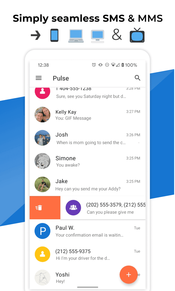 Pulse SMS Screenshot 1