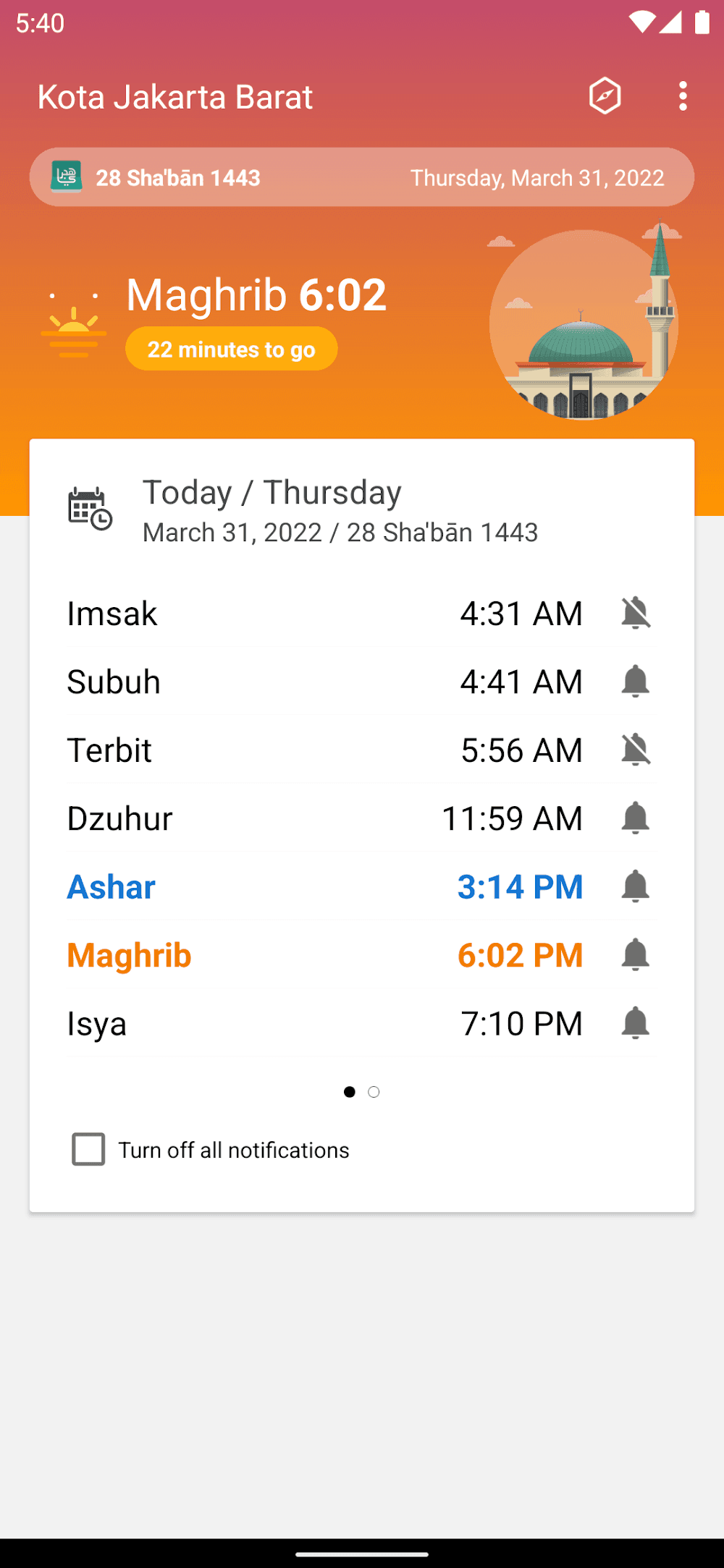 SalatKu Screenshot 2