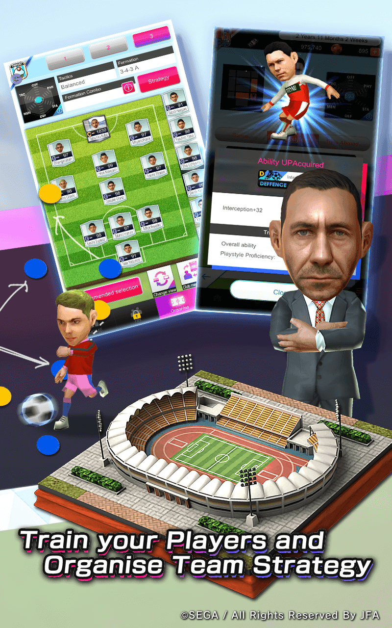 SEGA Pocket Club Manager Screenshot 4