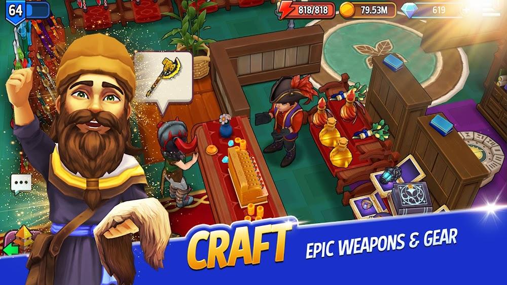 Shop Titans Screenshot 1