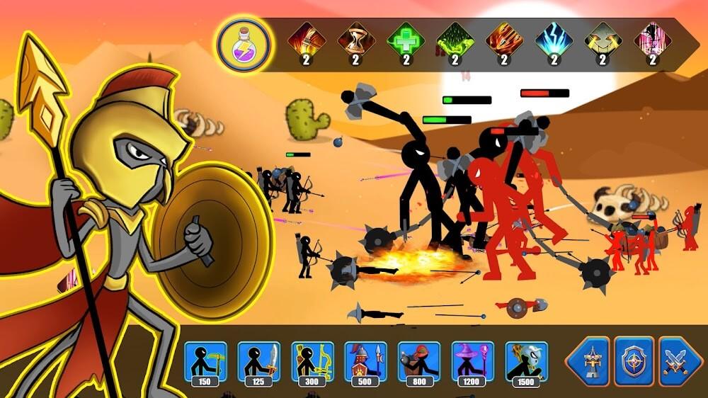 Stickman War: Clash of Stick Screenshot 2