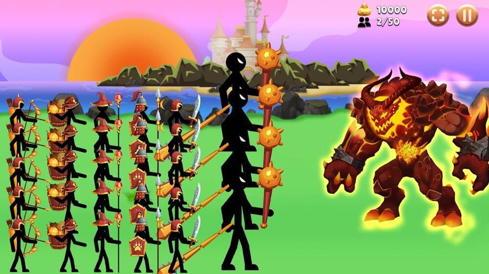 Stickman War: Clash of Stick Screenshot 4