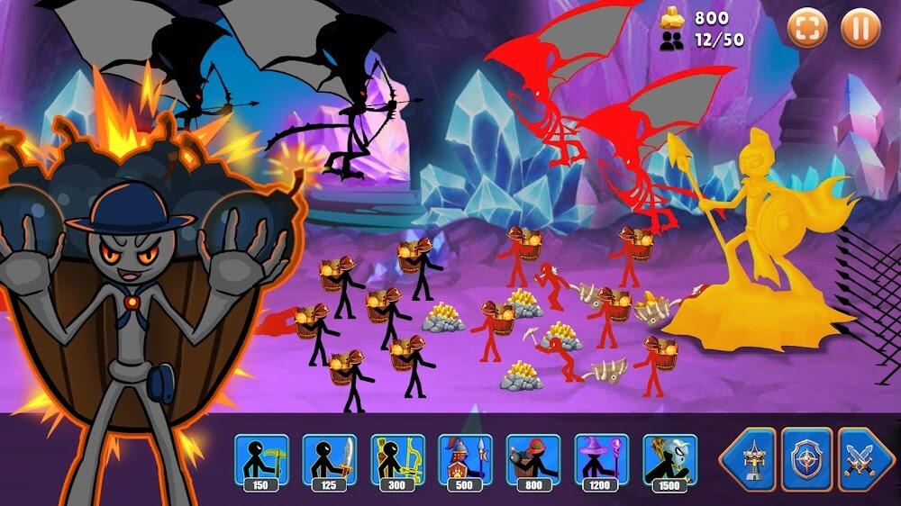 Stickman War: Clash of Stick Screenshot 6