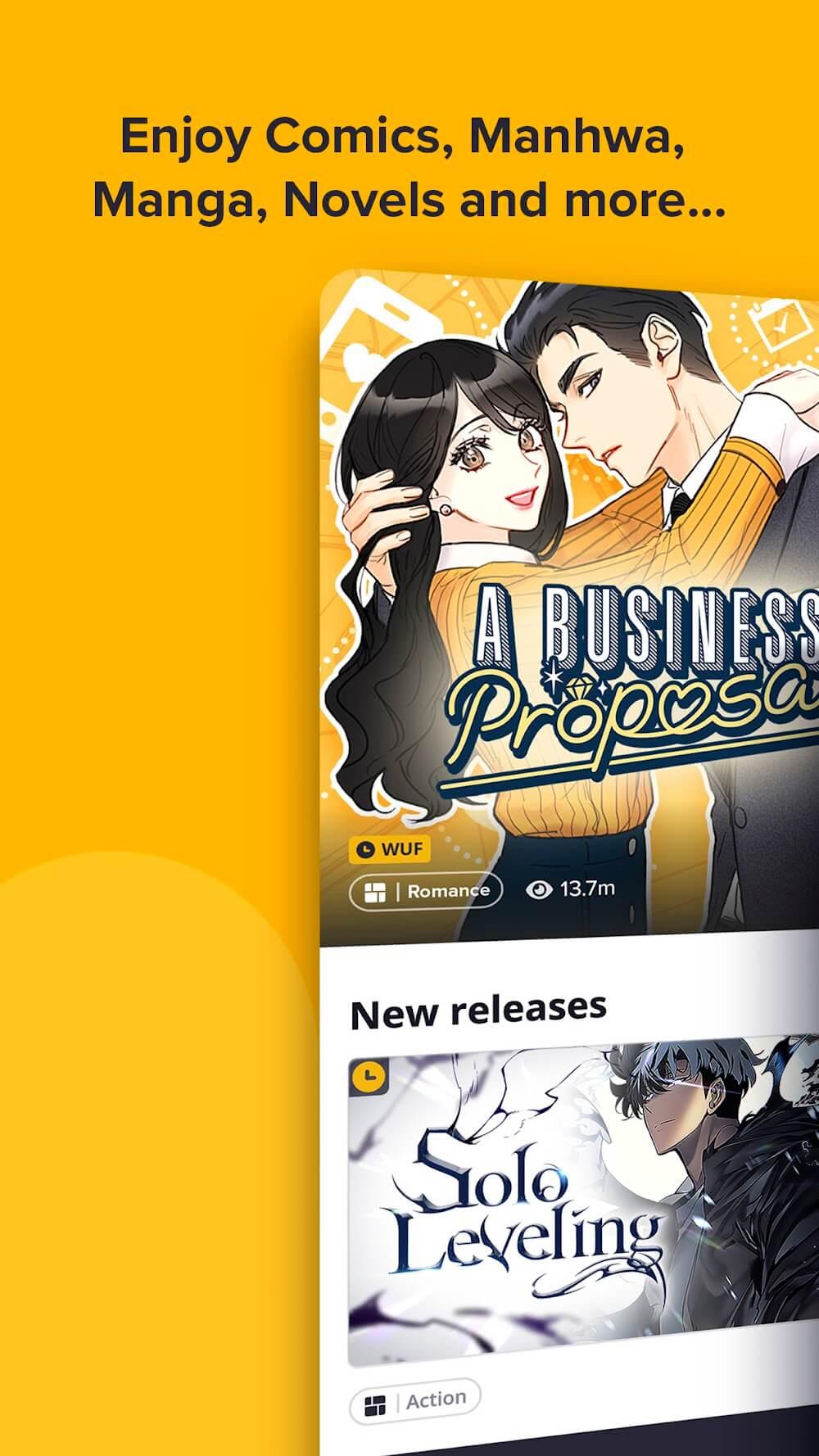 Tapas – Comics and Novels Screenshot 2