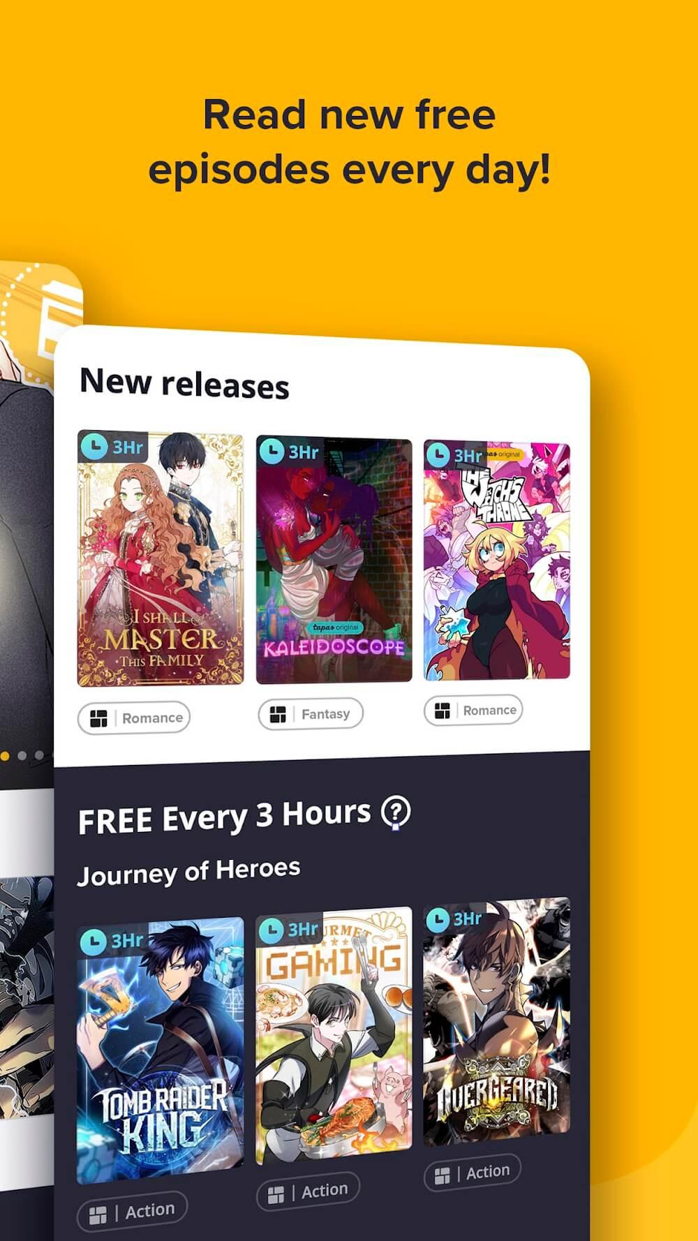 Tapas – Comics and Novels Screenshot 3